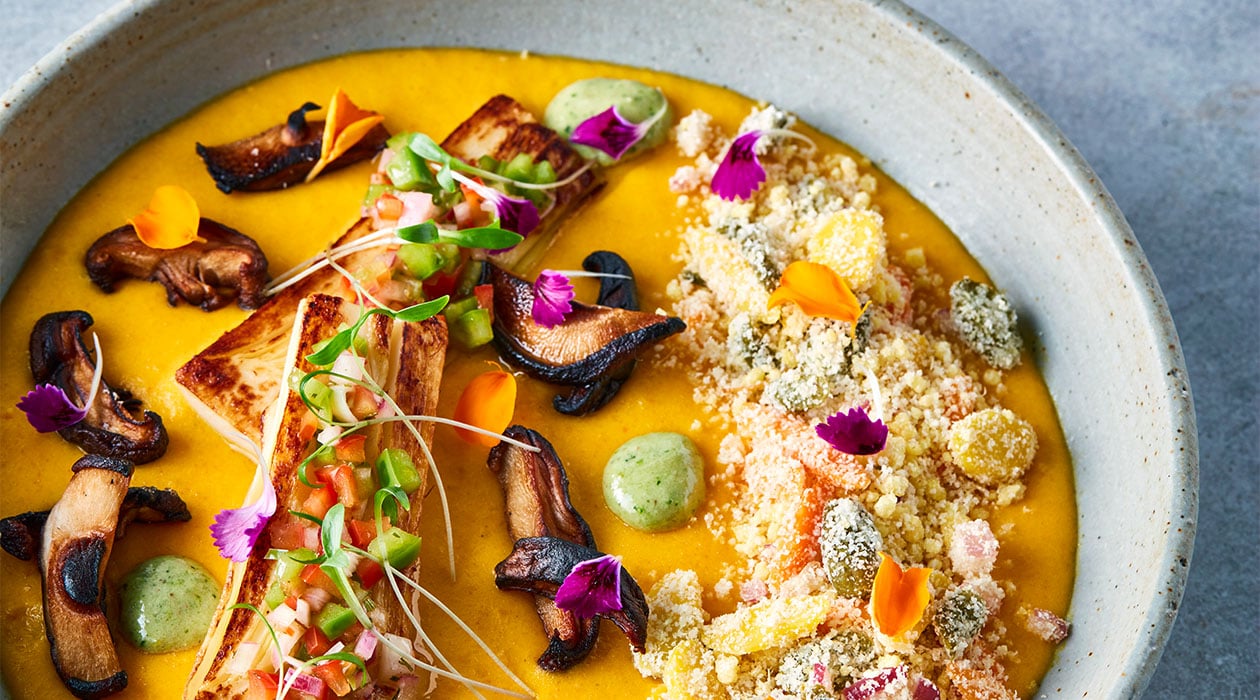 Delicious Creamy Moqueca with Grilled Hearts of Palm Recipe Recipe